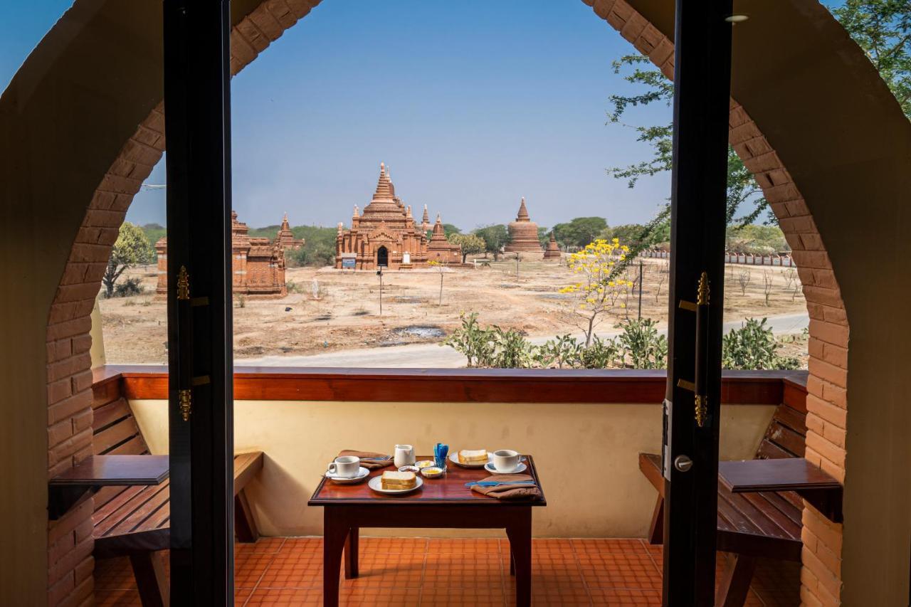 Myanmar Nan Hteik Temple View Hotel New Bagan Bagian luar foto